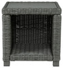 Elite Park - Square End Table - Gray