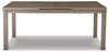 Beach Front - RECT Dining Room EXT Table - Beige