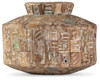 Meltland - Vase - Square - Natural / Black