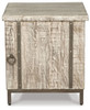 Laddford - Accent Cabinet - Shelf - Whitewash