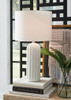 Clarkland - Ceramic Table Lamp (Set of 2) - White