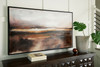 Drewland - Wall Art - Black / Brown / Orange