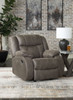 First Base - Rocker Recliner - Gunmetal