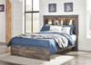 Drystan - Panel Bookcase Bed