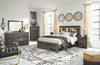 Drystan - Panel Bookcase Bed