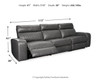 Samperstone - Power Reclining Sectional