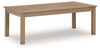 Hallow Creek - Rectangular Cocktail Table - Driftwood