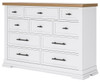 Ashbryn - Dresser - White / Natural