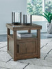 Boardernest - Rectangular End Table - Brown