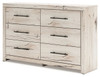 Lawroy - Six Drawer Dresser - Light Natural