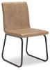 Pharwynn - Dining Upholstered Side Chair (Set of 4) - Toast