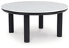 Xandrum - Occasional Table Set (Set of 3) - Black / White