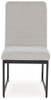 Tomtyn - Dining Upholstered Side Chair (Set of 2) - Light Brown