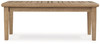 Carter Hall - Rectangular Cocktail Table - Beige