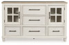 Shaybrock - Dresser - Antique White / Brown
