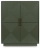 Geirwood - Accent Cabinet - Dark Green
