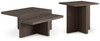 Zendex - Occasional Table Set (Set of 2) - Brown