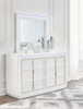 Chalanna - Dresser And Mirror - White