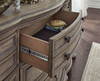 Ardenfield - Dresser And Mirror - Light Brown