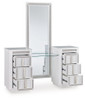 Chalanna - Vanity With Mirror - White