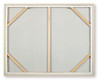 Worthney - Wall Art - Blue / White / Brown