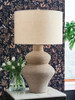 Jossleigh - Metal Table Lamp - Beige