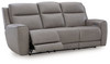 5Z-Comfort - Relaxation - Power Reclining Sofa With Adj Headrest
