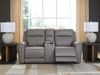 5Z-Comfort - Relaxation - Power Reclining Loveseat with Console / Adj Headrest