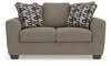 Triston-Peaks - Loveseat - Suede
