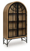 Gwenwich - Accent Cabinet - Natural / Black