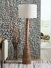 Ailsa - Wood Floor Lamp - Natural Brown