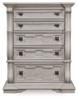 Bruchandi - Five Drawer Chest - Antique White
