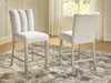 Larawyn - Upholstered Barstool (Set of 2) - Bisque