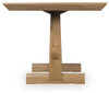 Ridgester - Rectangular Dining Room Counter Table - Light Brown