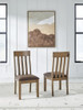Urbinforte - Dining Upholstered Side Chair (Set of 2) - Light Brown