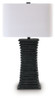 Golzar - Poly Table Lamp - Black