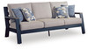 East Beach - Sofa With Cushion - Blue