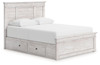 Makidern - Panel Storage Bed