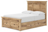Makidern - Panel Storage Bed