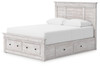 Makidern - Panel Storage Bed