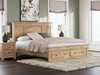 Makidern - Panel Storage Bed