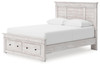 Makidern - Panel Storage Bed
