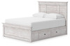 Makidern - Panel Storage Bed