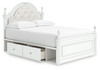 Kozlani - Upholstered Panel Storage Bed