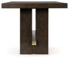 Burkhaus - Rectangular Counter Table Set