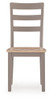 Harperfeld - Dining Room Side Chair (Set of 2) - Natural / Gray