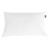 Ghostpillow - Faux Down Luxury Pillow With Microfiber Gel Clusters, Cotton Cover - White