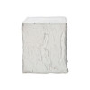 Square Accent Table, Indoor Outdoor - White