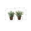 Artificial Eucalyptus Grass (Set of 2)