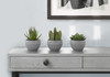 Artificial Succulent Plants (Set of 3)